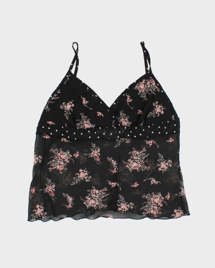 Vintage Y2k 00s Fairweather Mesh Cami - M sold by Rokit