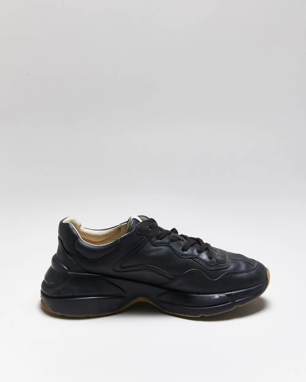 Gucci Rython Leather Trainers - UK8 sold by Rokit product image thumbnail 2