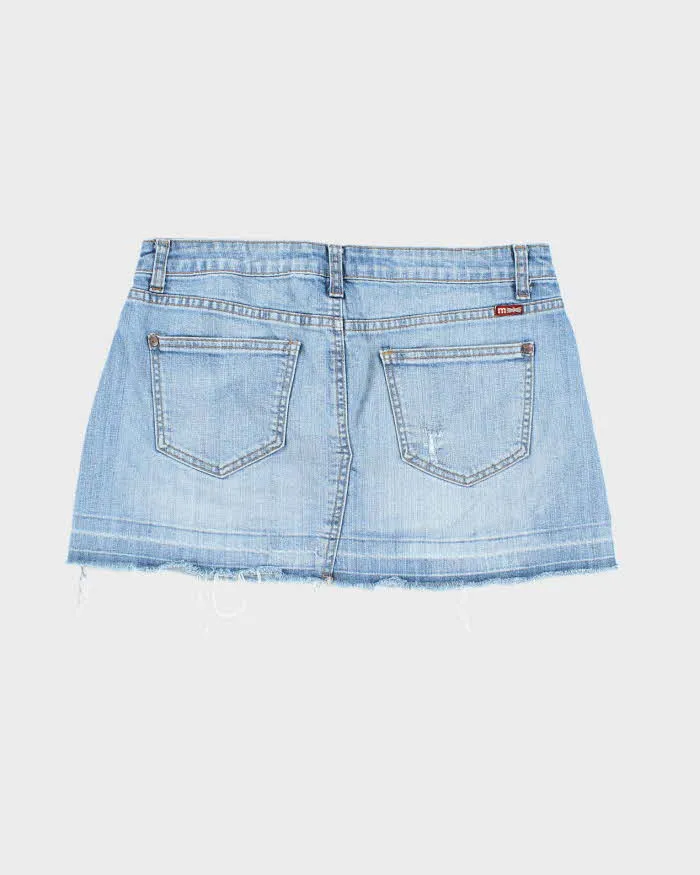Vintage Y2k 00s Makers Of True Originals Denim Mini Skirt - S sold by Rokit product image thumbnail 2