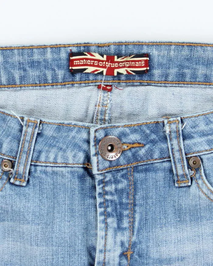 Vintage Y2k 00s Makers Of True Originals Denim Mini Skirt - S sold by Rokit product image thumbnail 5
