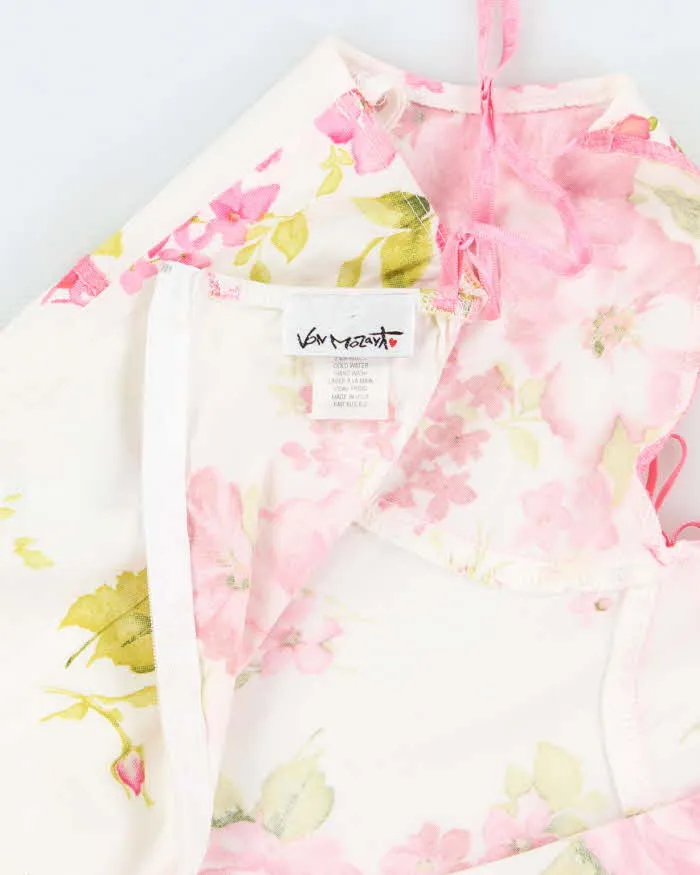 Vintage 90s Von Mozayt Floral Dress - M sold by Rokit product image thumbnail 5
