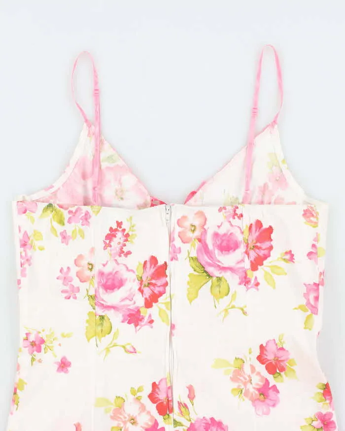 Vintage 90s Von Mozayt Floral Dress - M sold by Rokit product image thumbnail 4