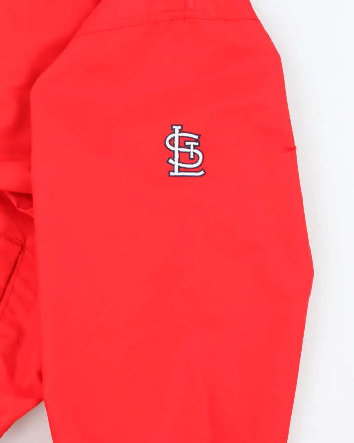 Vintage 90's Nike St Louis Cardinals MLB Pullover Windbreaker Jacket - XL sold by Rokit product image thumbnail 4