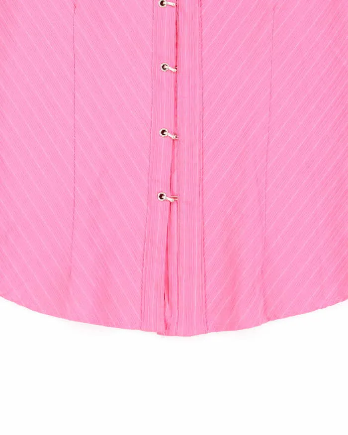 Vintage 90s Hengchang Clasp Blouse - M sold by Rokit product image thumbnail 4