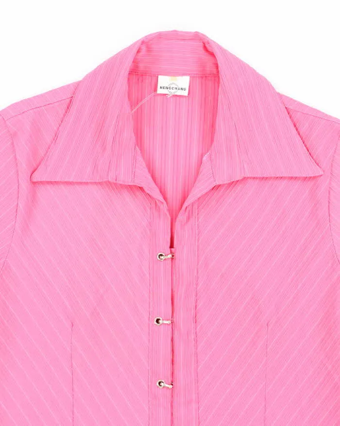 Vintage 90s Hengchang Clasp Blouse - M sold by Rokit product image thumbnail 3