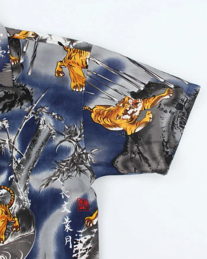 Vintage Y2K Snake Eyes All Over Print Oversized Shirt - XL sold by Rokit product image thumbnail 4