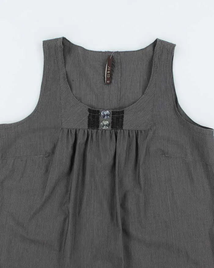 Vintage Y2k 00s So & Co Pin Stripe Dress - L sold by Rokit product image thumbnail 3