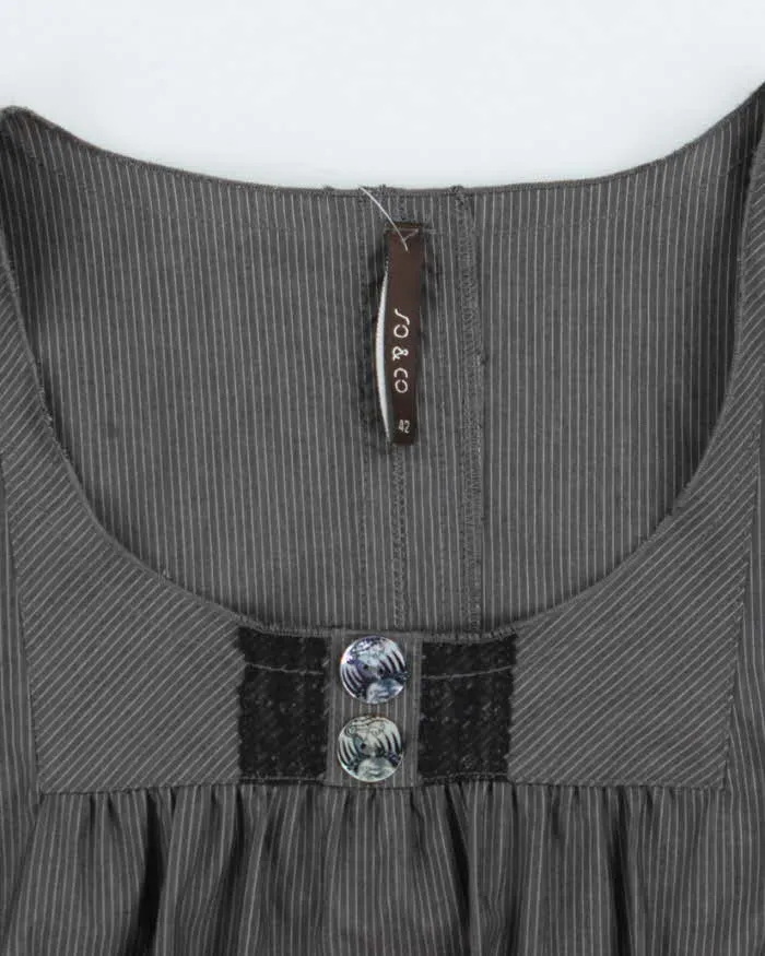 Vintage Y2k 00s So & Co Pin Stripe Dress - L sold by Rokit product image thumbnail 5