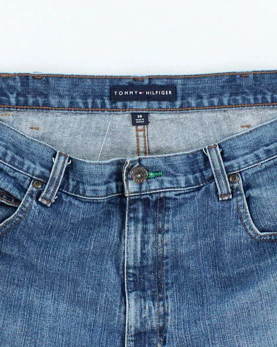 Vintage Tommy Hilfiger Wide Leg Denim Carpenter Shorts - W38 L11 sold by Rokit product image thumbnail 5