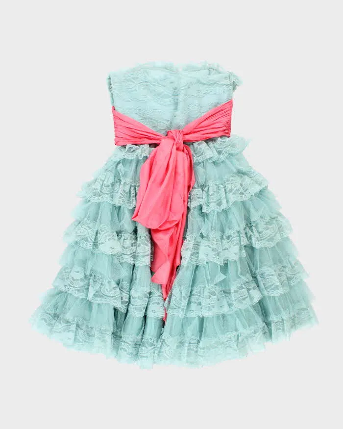 Vintage Y2k 00s Betsey Johnson Lace Dress - S sold by Rokit product image thumbnail 2