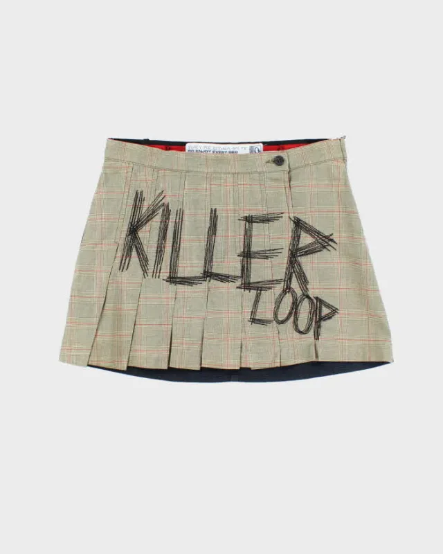Vintage Y2k 00s Killer Loop Mini Skirt - S sold by Rokit