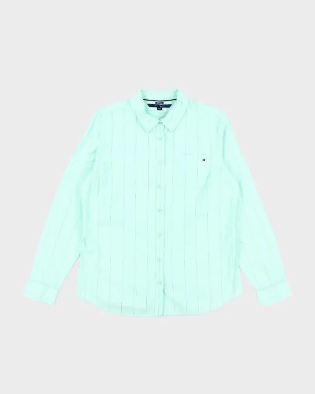 Vintage Tommy Hilfiger Striped Long Sleeve Shirt - L sold by Rokit