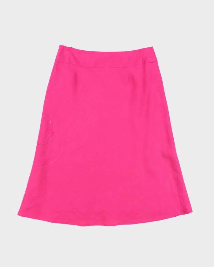 Vintage Y2k 00s Jessica Beaded Linen Skirt - S sold by Rokit product image thumbnail 2