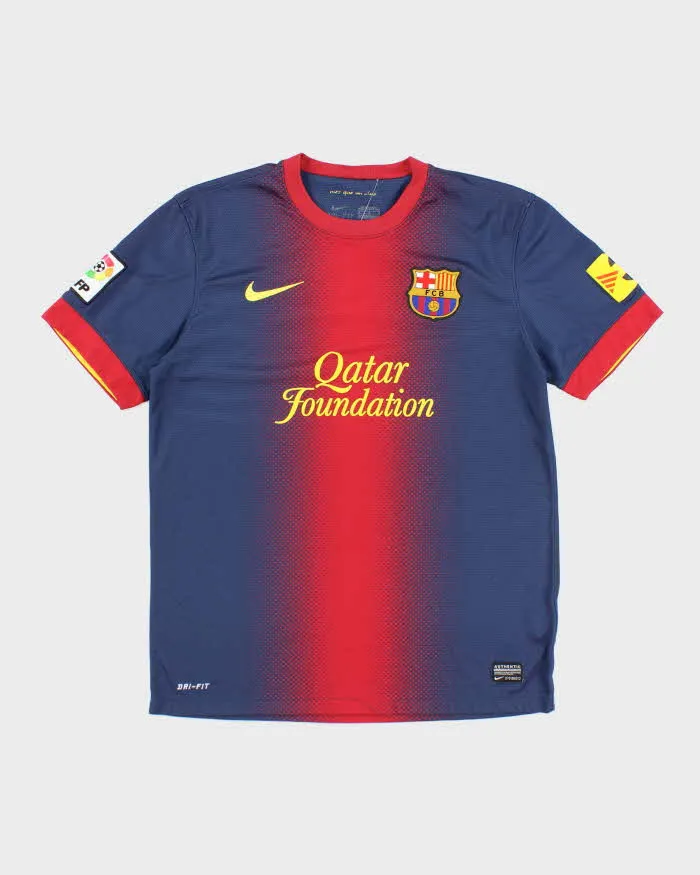 Nike Barcelona 2012/13 Home Football Shirt - M sold by Rokit