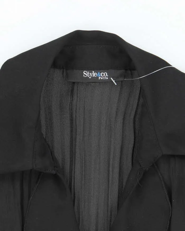 Vintage Y2k 00s Style & Co Sheer Ruffle Blouse - M sold by Rokit product image thumbnail 5