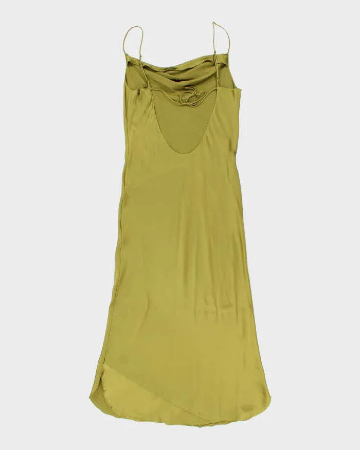 Vintage Nili Lotan Silk Cowl Neck Backless Slip Dress - M sold by Rokit product image thumbnail 2