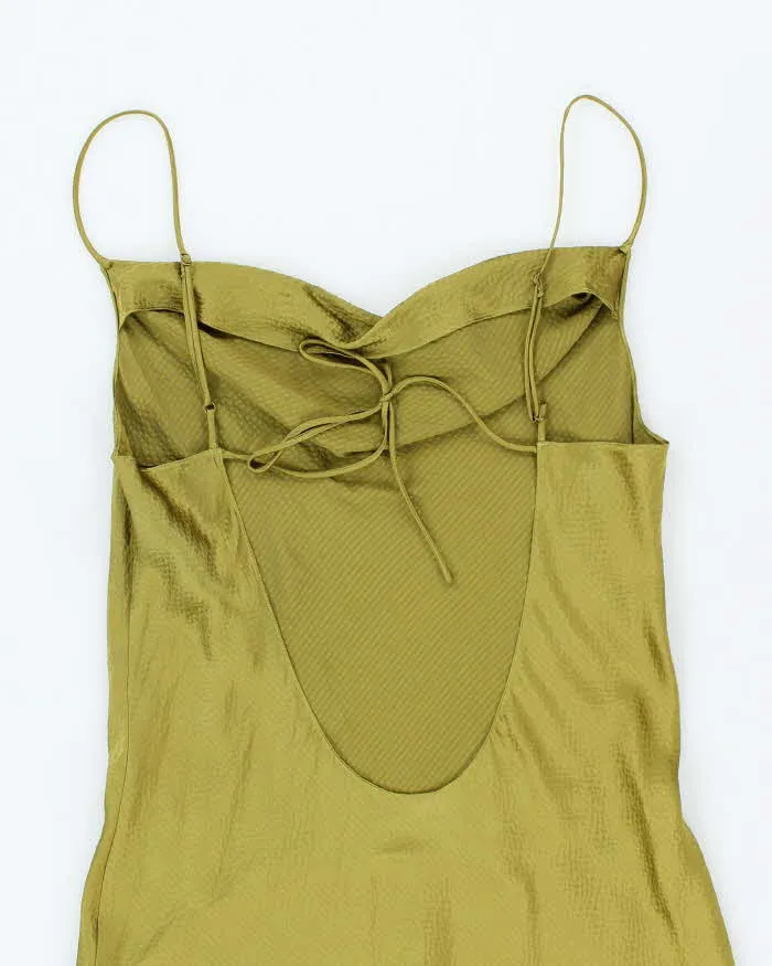 Vintage Nili Lotan Silk Cowl Neck Backless Slip Dress - M sold by Rokit product image thumbnail 4