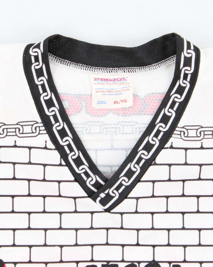 Vintage 90's West Coast Warriors Graphic Printed Hockey Jersey - XL sold by Rokit product image thumbnail 5