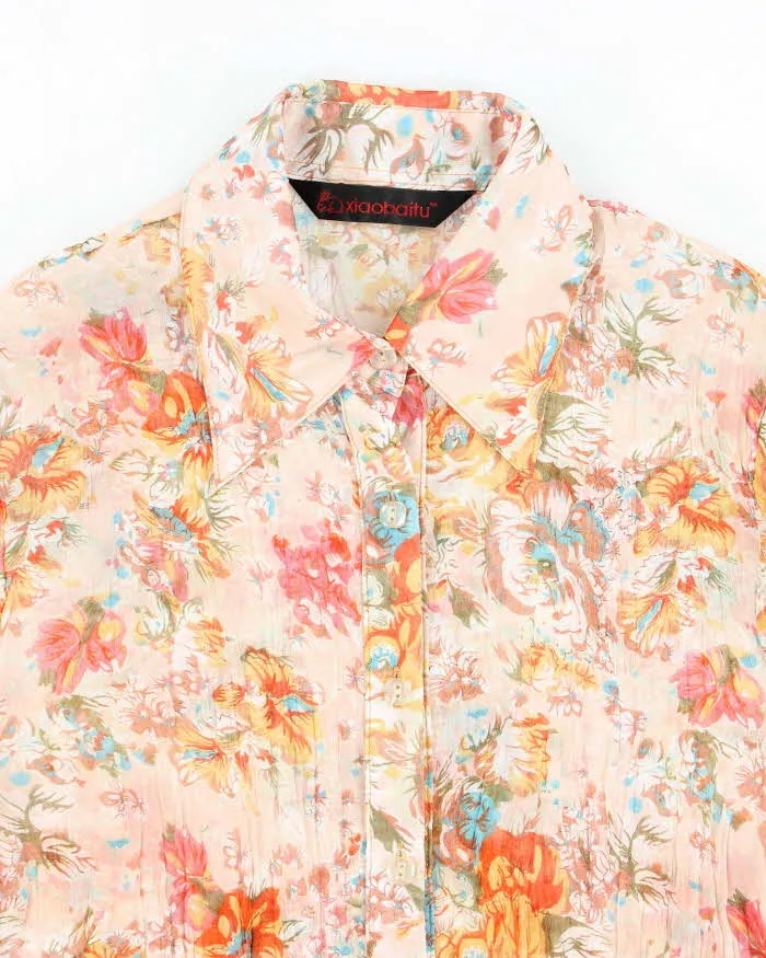 Vintage Y2k 00s Xiaobaitu Sheer Blouse - M sold by Rokit product image thumbnail 3