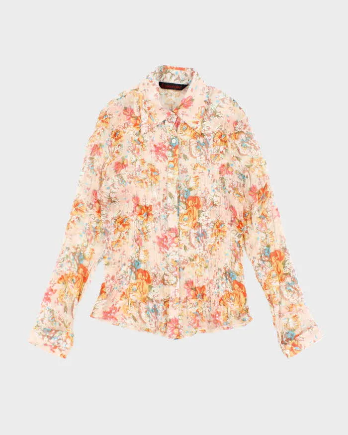 Vintage Y2k 00s Xiaobaitu Sheer Blouse - M sold by Rokit