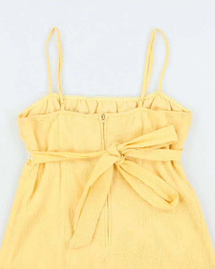 Vintage Y2k 00s Oasis Yellow Dress - M sold by Rokit product image thumbnail 4