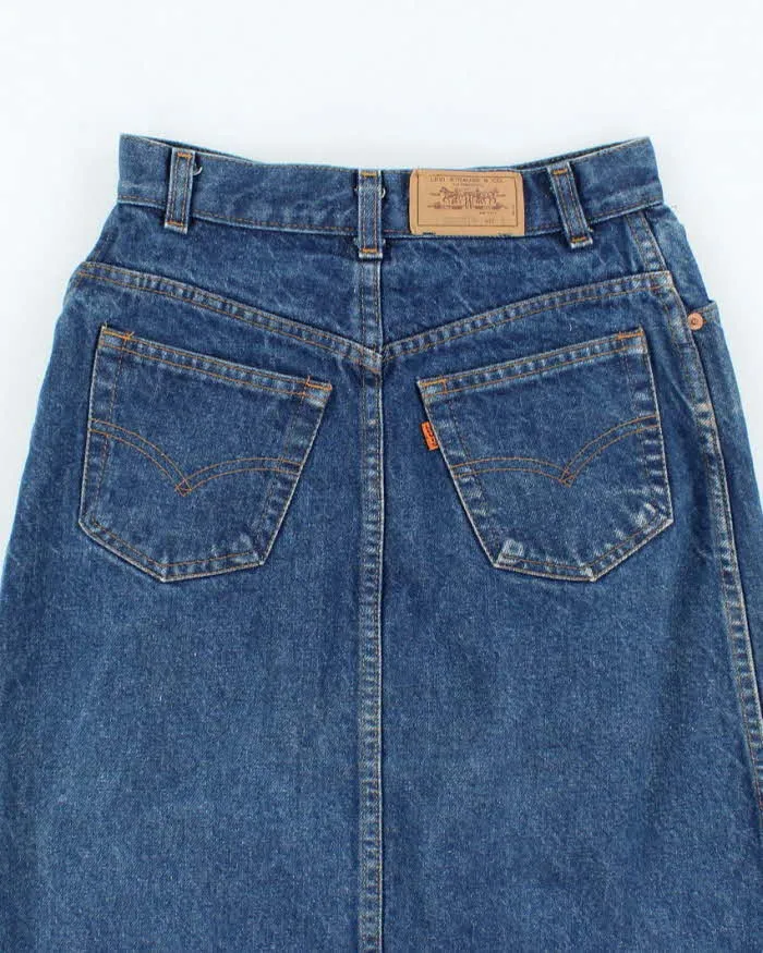 Vintage Levi's Orange Tab Denim Skirt - XS sold by Rokit product image thumbnail 4