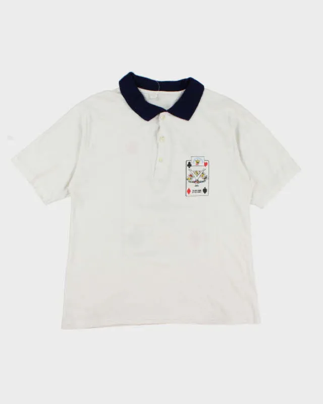 Vintage Princess Casino Polo Shirt - M sold by Rokit