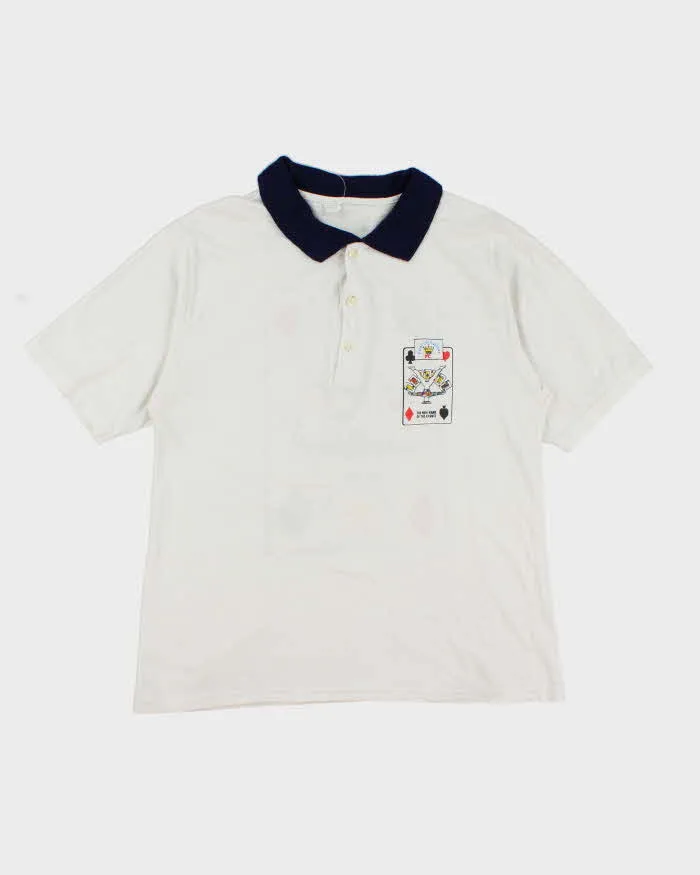 Vintage Princess Casino Polo Shirt - M sold by Rokit
