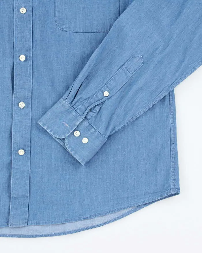 Vintage Ralph Lauren Light Weight Denim Shirt - L sold by Rokit product image thumbnail 4