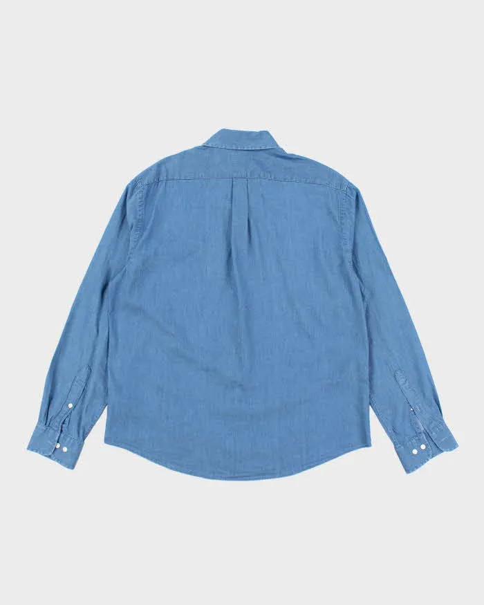 Vintage Ralph Lauren Light Weight Denim Shirt - L sold by Rokit product image thumbnail 2