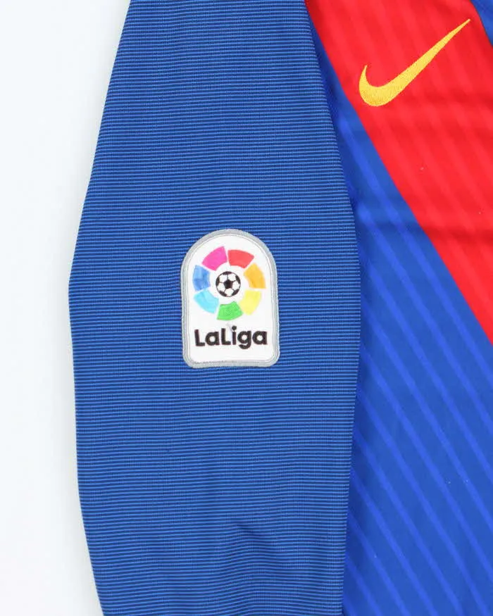 Nike Barcelona 2016/17 Home Long-sleeve Football Jersey - L sold by Rokit product image thumbnail 4