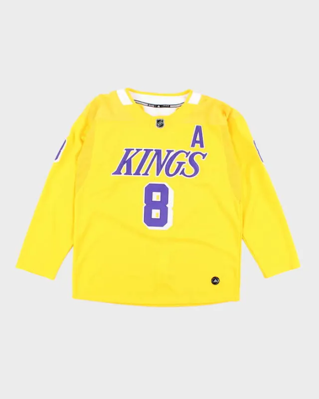 Vintage LA Kings Reverse Colour Retro Hockey Jersey - L sold by Rokit