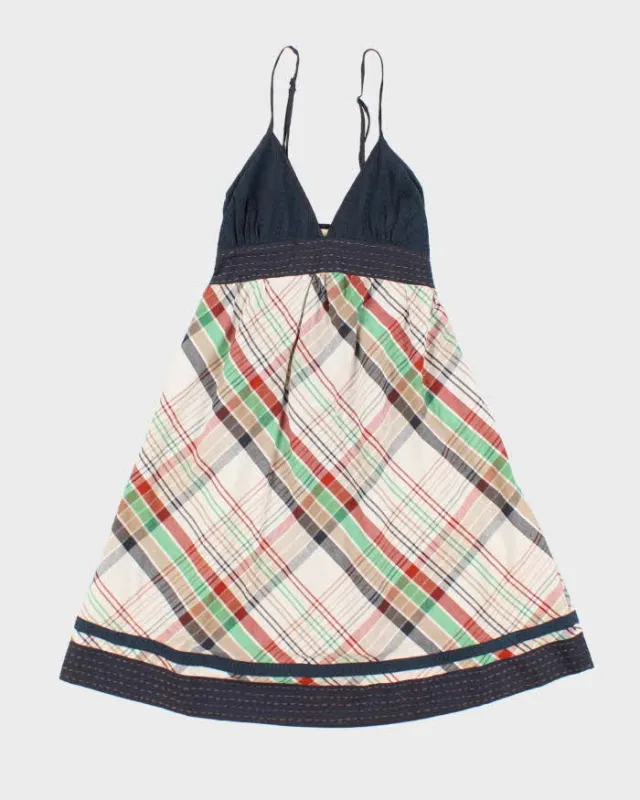 Vintage Y2k 00s Billabong Check Dress - S sold by Rokit