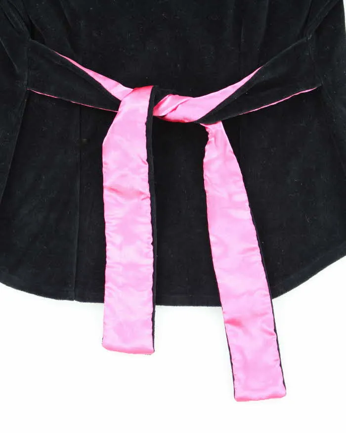 Vintage 90s 00s Betsey Johnson Velvet Blouse - L sold by Rokit product image thumbnail 4