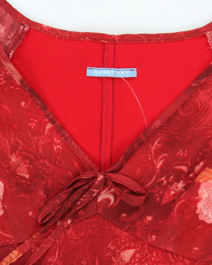 Vintage 90s Smart Set Floral Dress - M sold by Rokit product image thumbnail 5