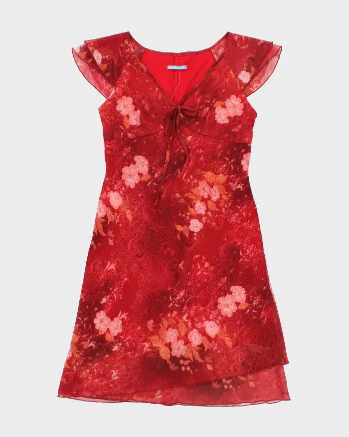 Vintage 90s Smart Set Floral Dress - M sold by Rokit