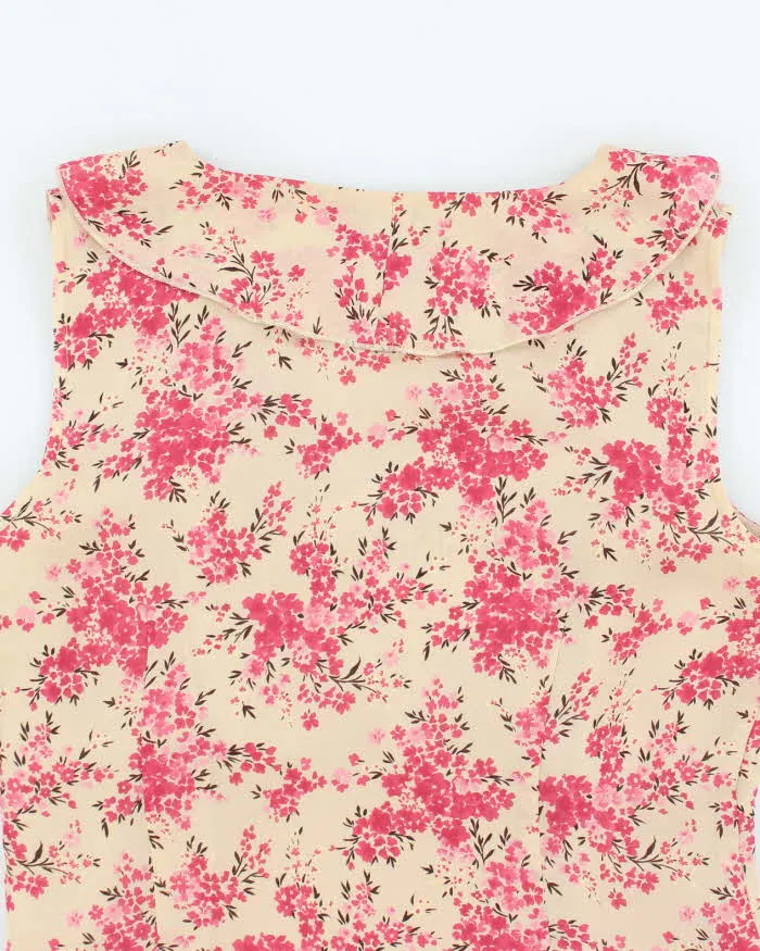 Vintage Ann Taylor Floral Top - M sold by Rokit product image thumbnail 4