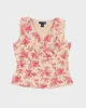 Vintage Ann Taylor Floral Top - M sold by Rokit