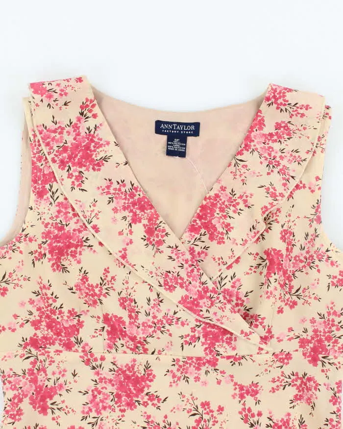 Vintage Ann Taylor Floral Top - M sold by Rokit product image thumbnail 3