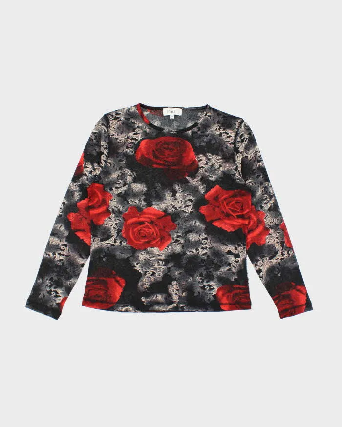 Vintage Y2k 00s Puli Mesh Top - M sold by Rokit