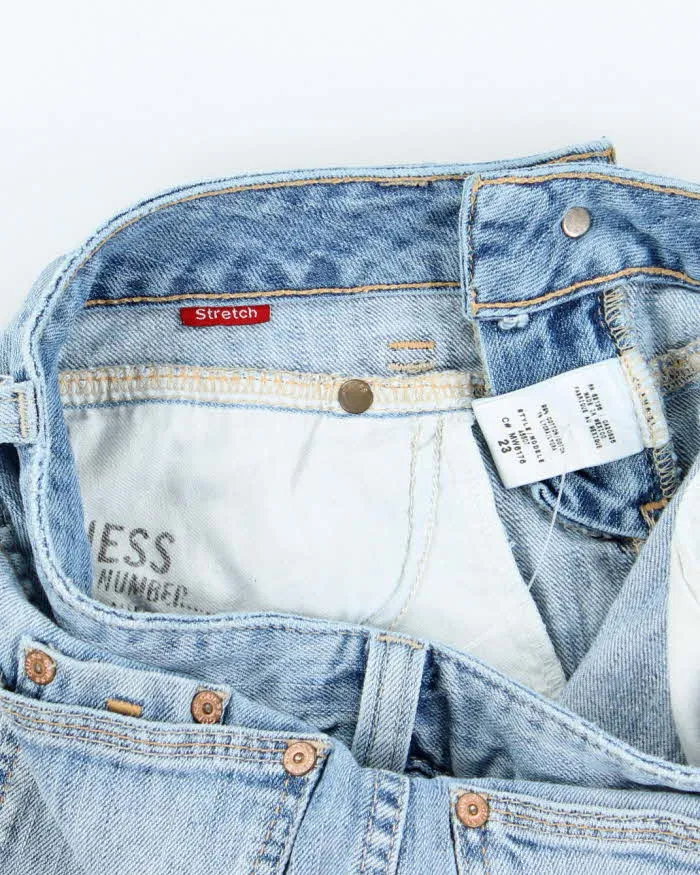 Vintage Y2k 00s Guess Denim Mini Skirt - XS sold by Rokit product image thumbnail 5