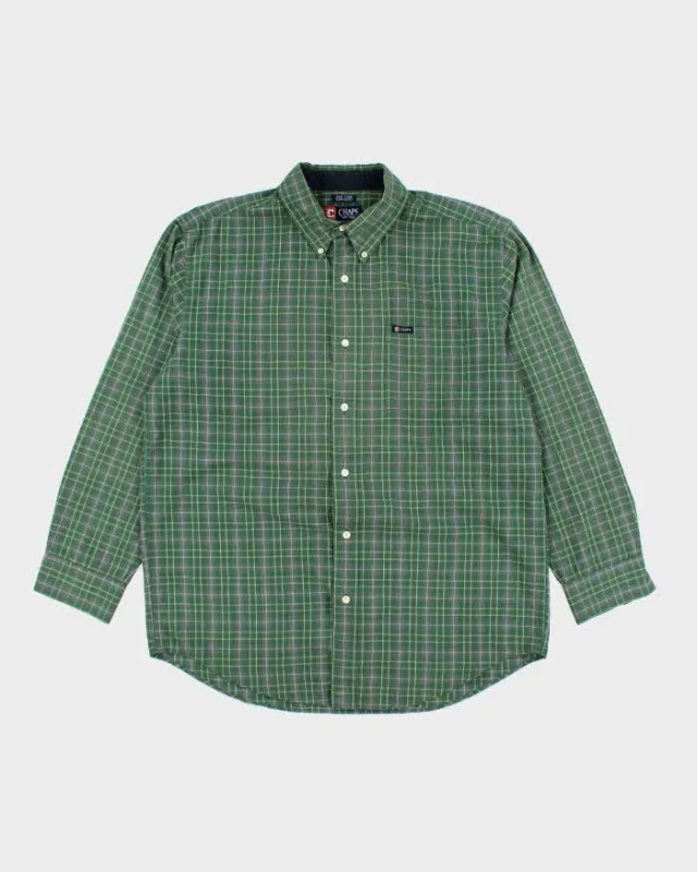 Chaps Checked Long Sleeve Shirt - L sold by Rokit