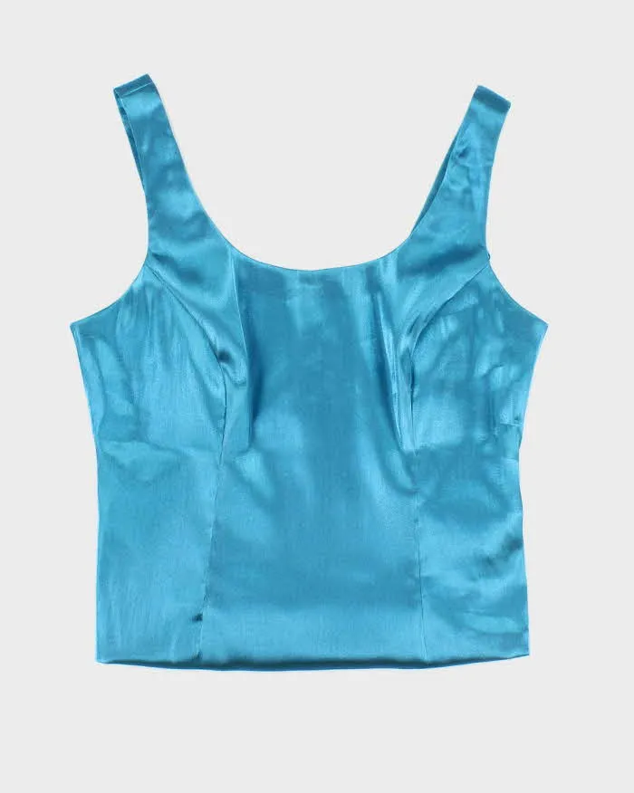 Vintage 90s Bellissima Satin Top - M sold by Rokit