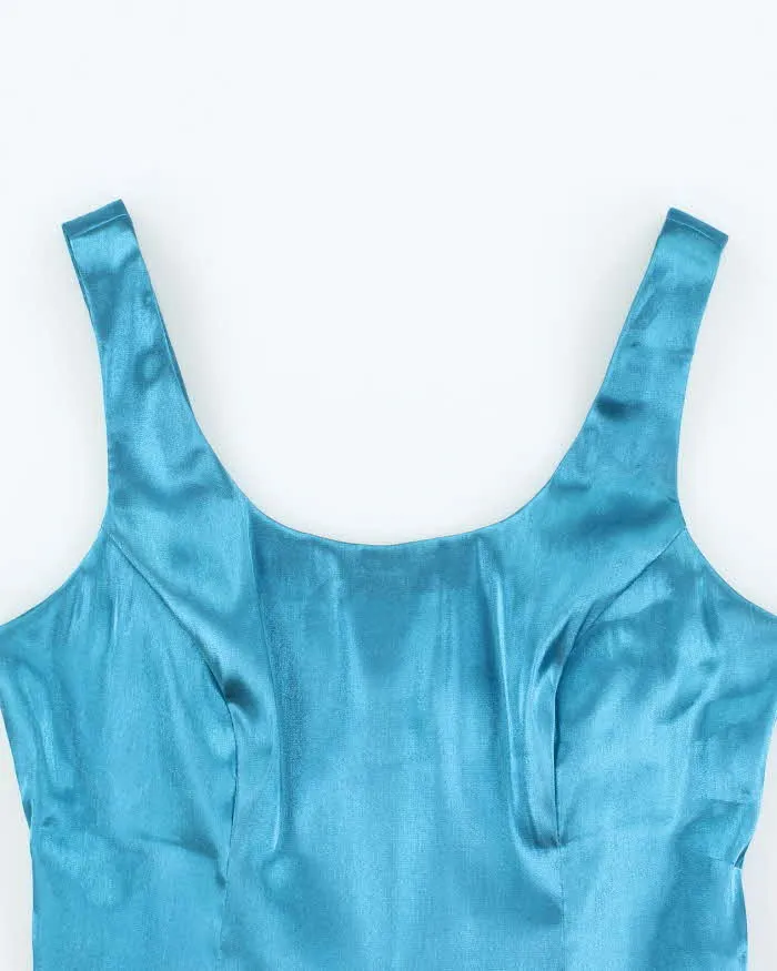 Vintage 90s Bellissima Satin Top - M sold by Rokit product image thumbnail 3