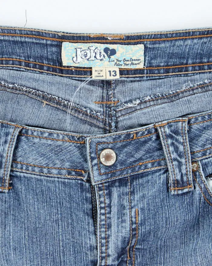 Vintage Y2k 00s Jolt Flare Denim Skirt - L sold by Rokit product image thumbnail 5