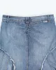Vintage Y2k 00s Jolt Flare Denim Skirt - L sold by Rokit