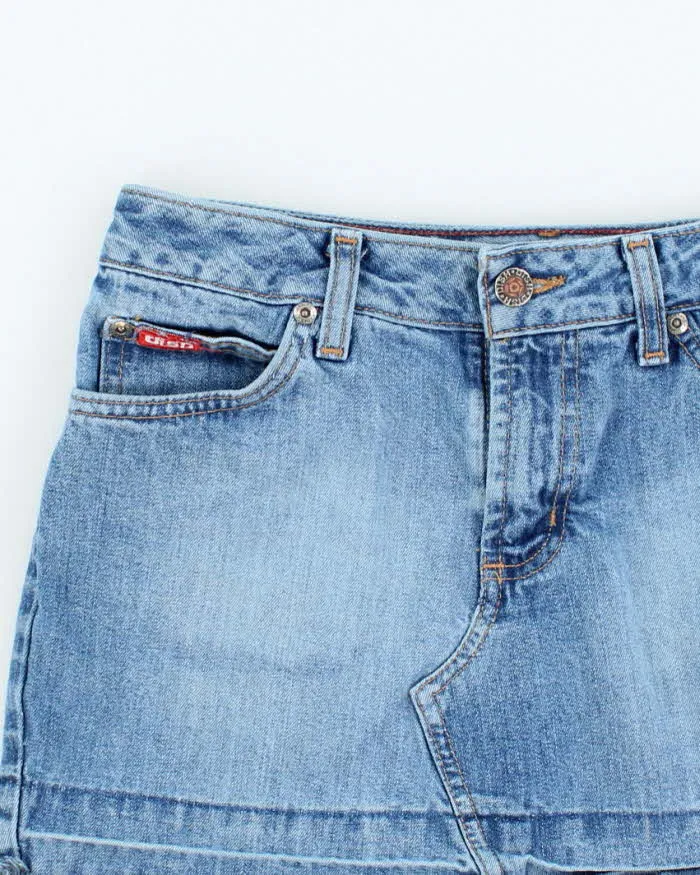 Vintage Y2k 00s Dish Denim Mini Skirt - XS sold by Rokit product image thumbnail 3