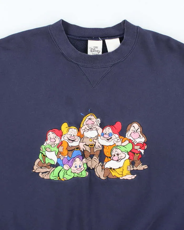 Vintage 90's Disney Snow White and the Seven Dwarfs Embroidered Sweatshirt - L sold by Rokit product image thumbnail 3