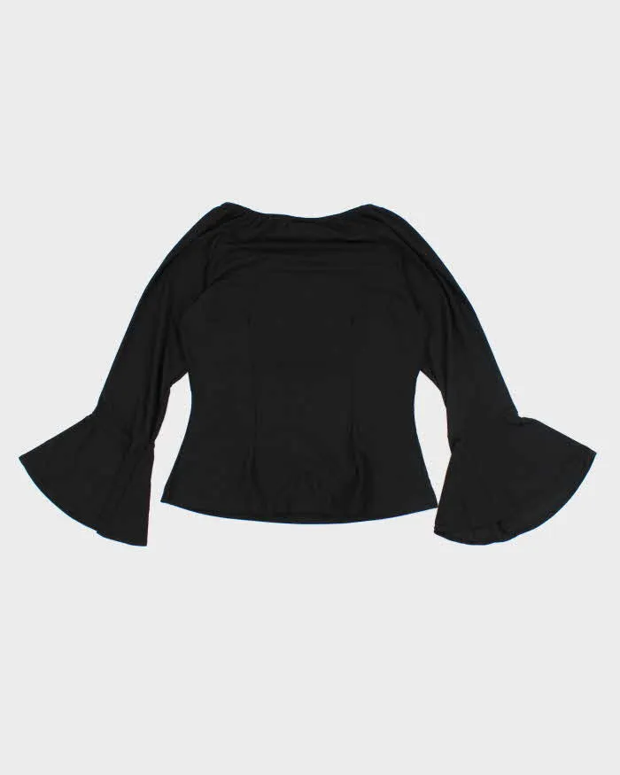 Vintage Y2k 00s Artex Bell Sleeve Top - M sold by Rokit product image thumbnail 2