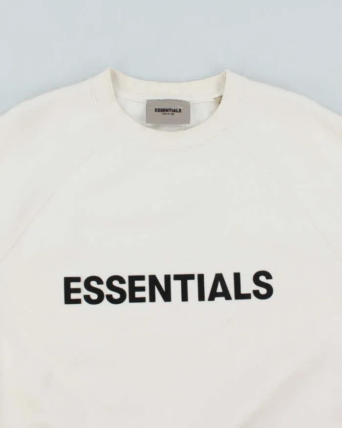 Essentials Fear of God Spell Out Boxy Sweatshirt - XS sold by Rokit product image thumbnail 3